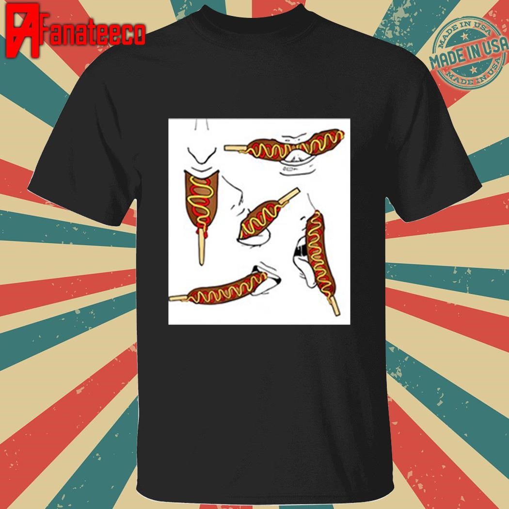 Buboosenchan Eating Corn Dog T-Shirt