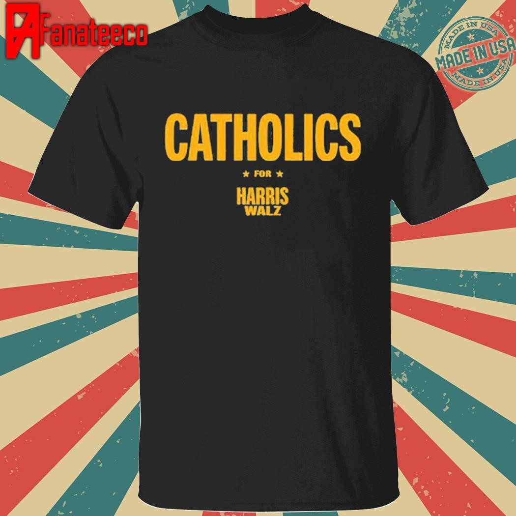 Catholics For Harris Walz 2024 Shirt