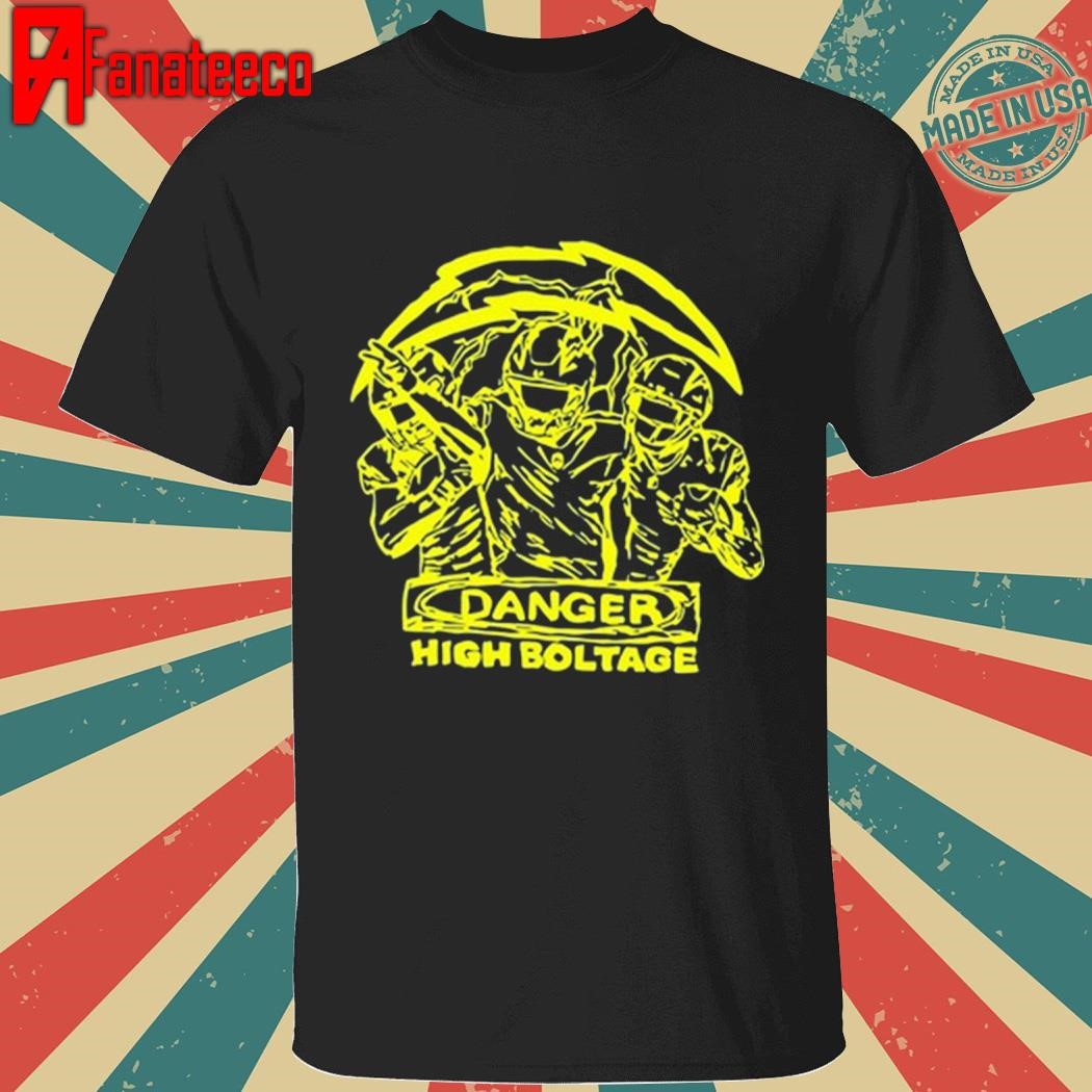 Chargers Danger High Boltage shirt