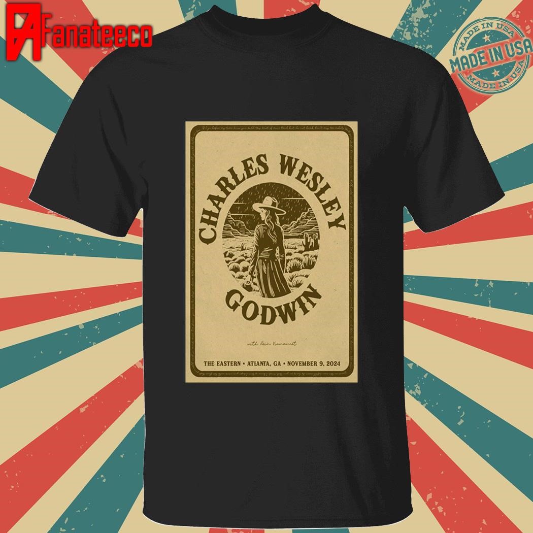 Charles Wesley Godwin Atlanta GA Nov 9 2024 Tour shirt