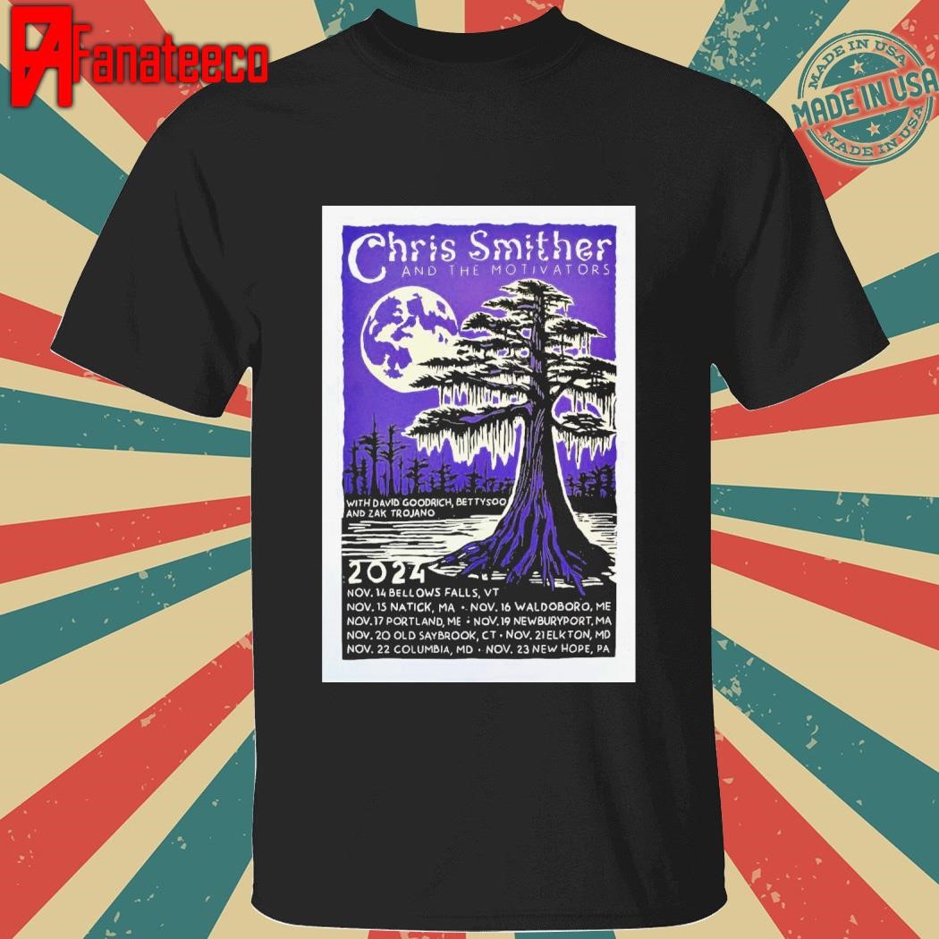 Chris Smithers And The Motivators November 2024 Show shirt