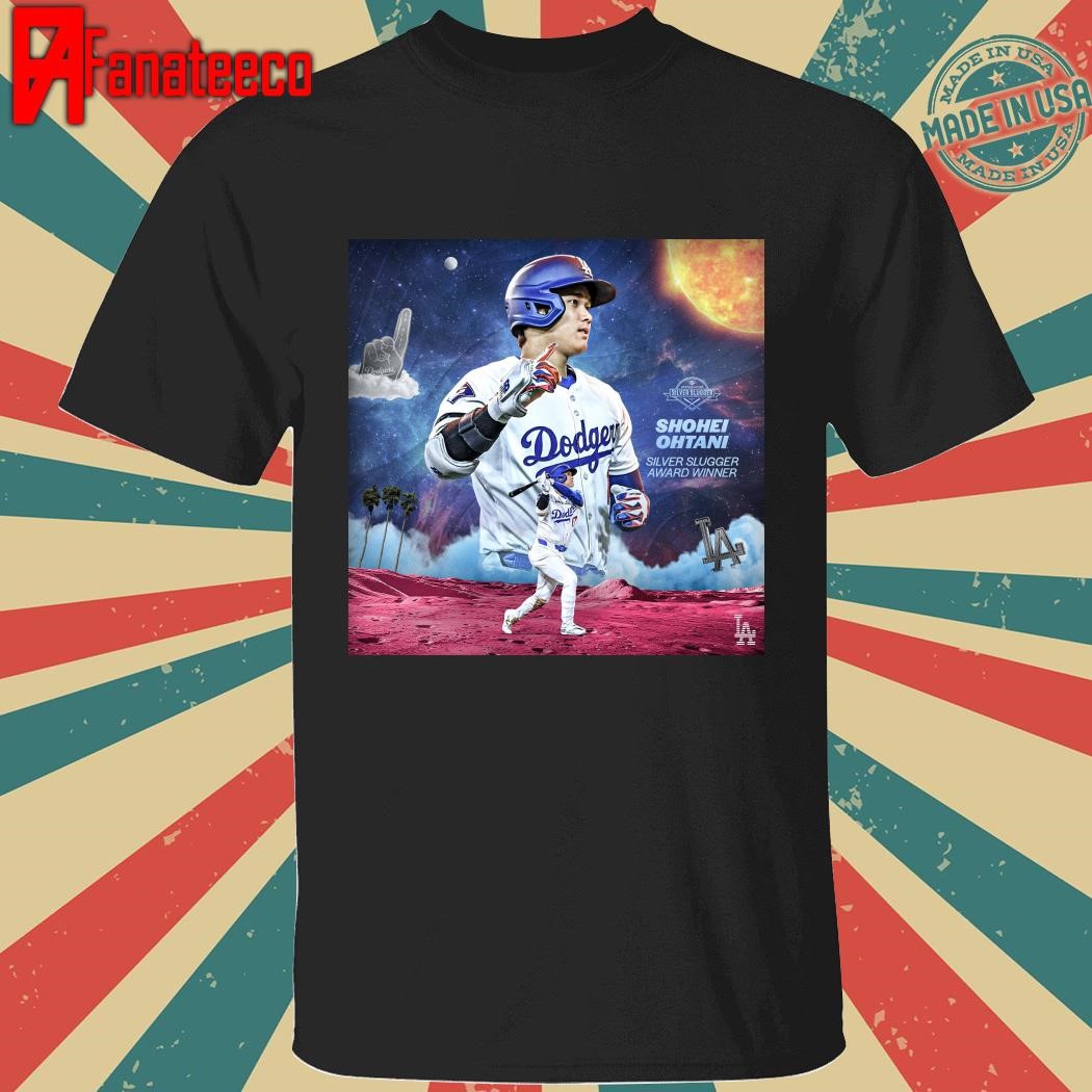 Congrats Shohei on your third career Silver Slugger Award and first in the National League shirt