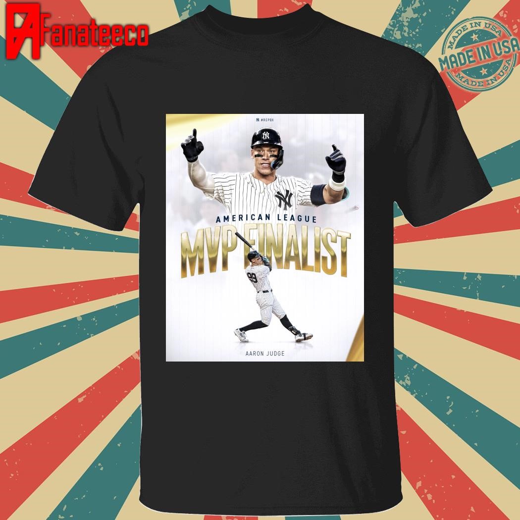 Congratulations to our Captain on being named a 2024 AL MVP Finalist Aaron Judge shirt