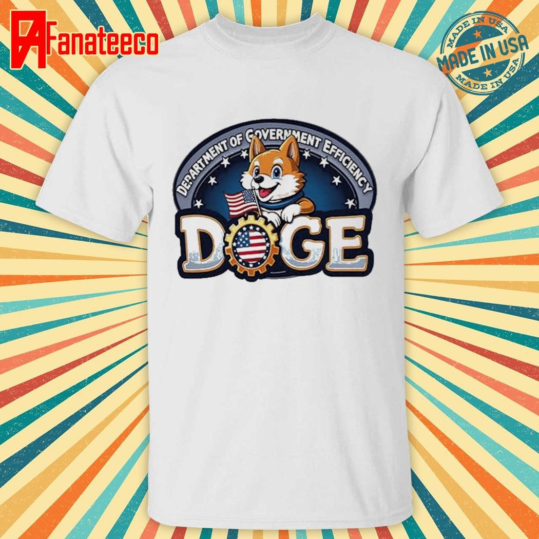 DOGE Crypto Meme Department Of Government Efficiency Shirt