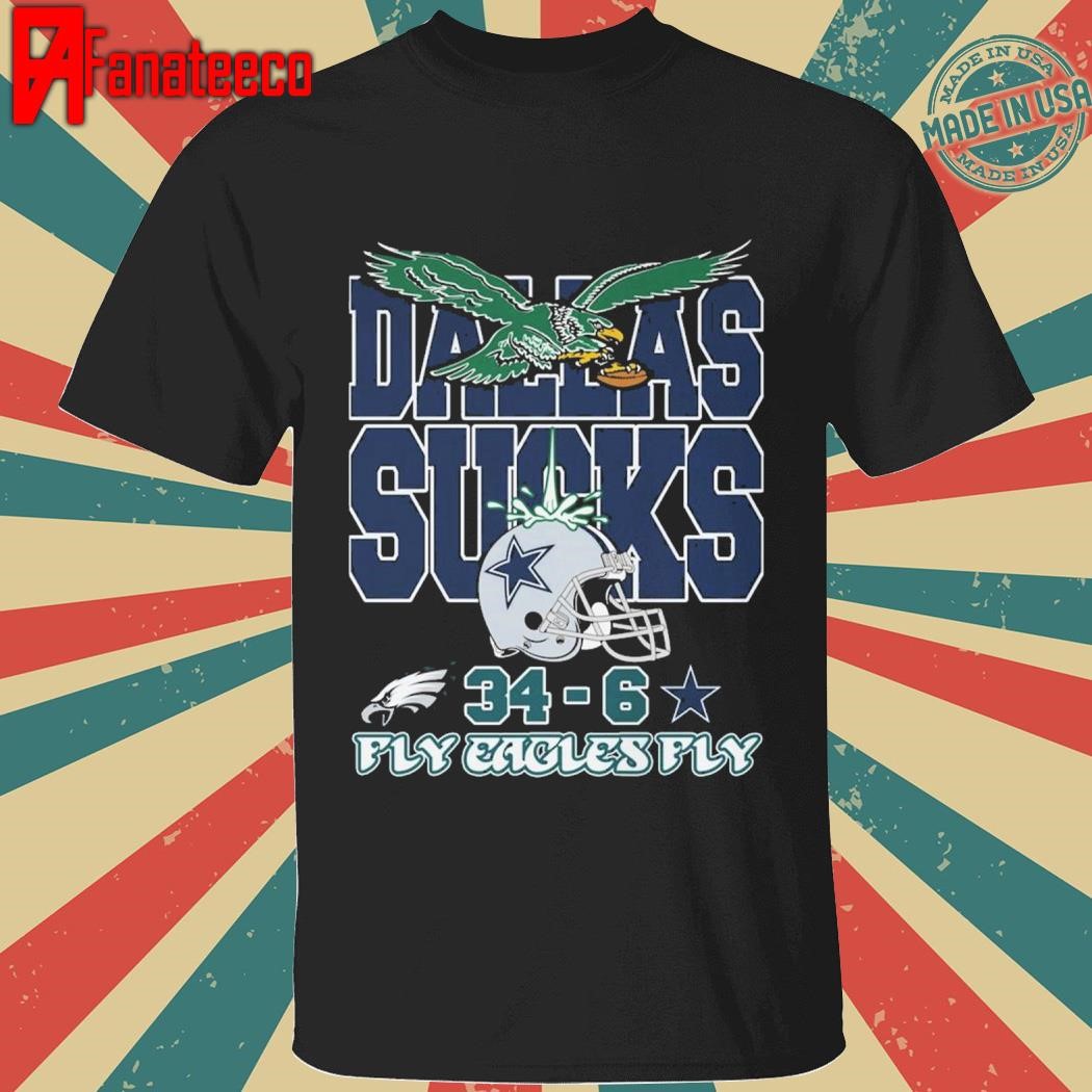 Dallas Doesn’t Stand a Chance Philadelphia Eagles vs Dallas Cowboys 34-6, Go Eagles T-Shirt