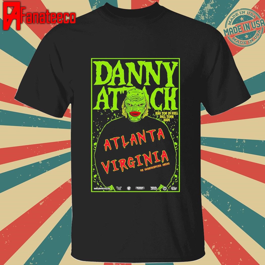 Danny Attack Nov 21 2024 Atlanta GA Show shirt