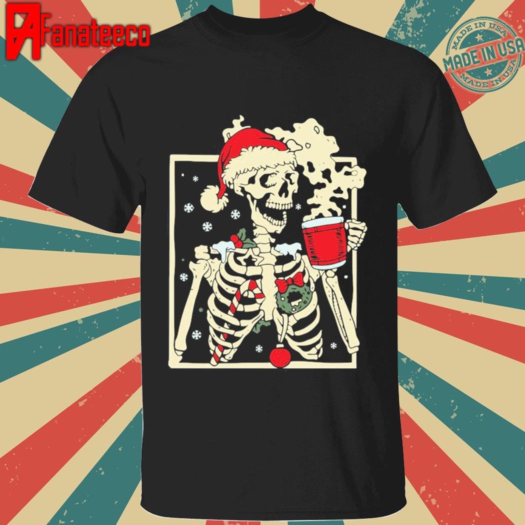 Dead Inside Skeleton Christmas Shirt