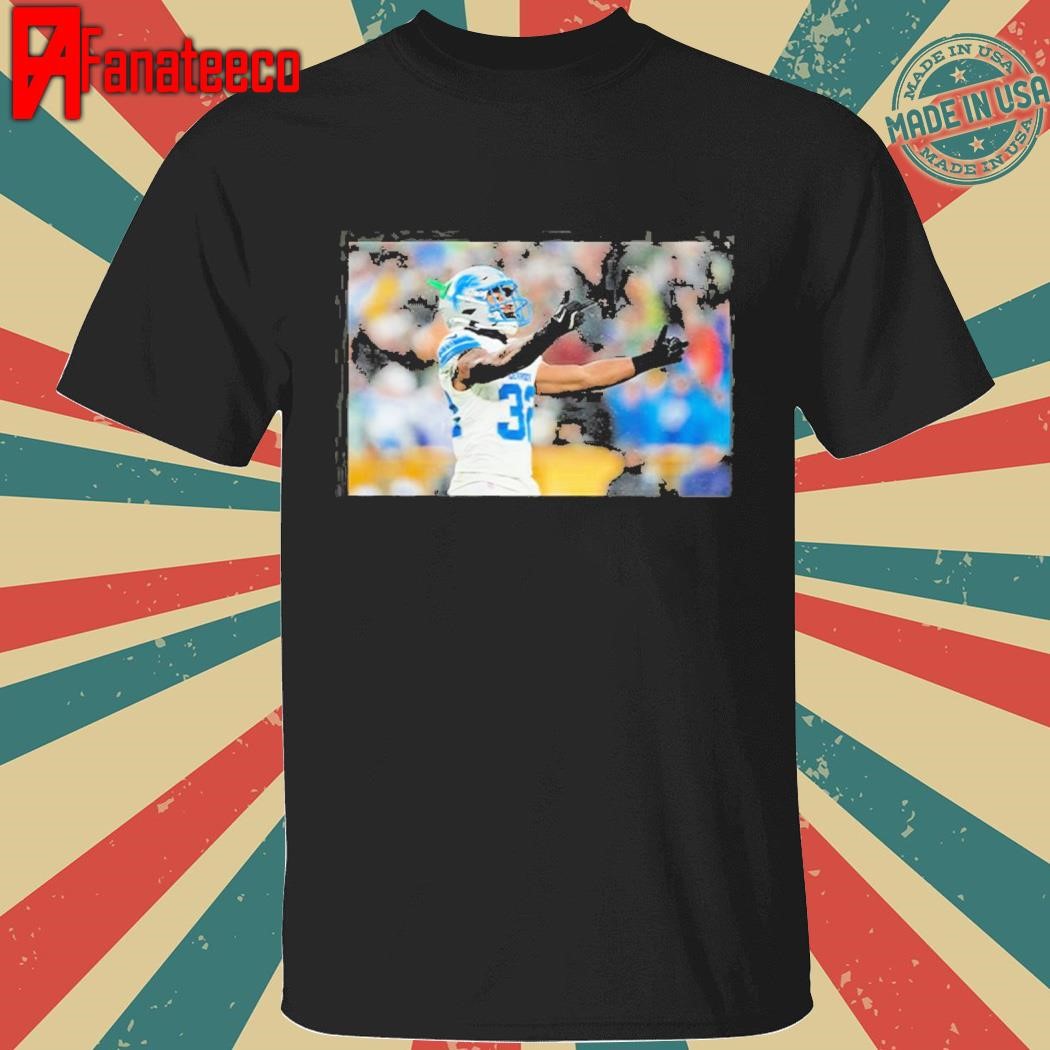 Detroit Lions Double Birds By Brian Branch Shirt