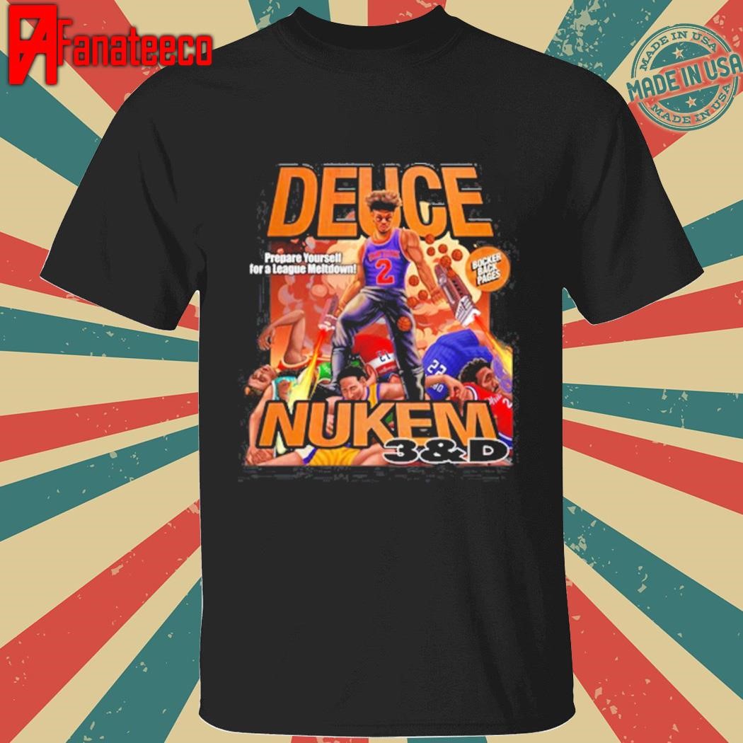 Deuce Nukem 3 & D T Shirt