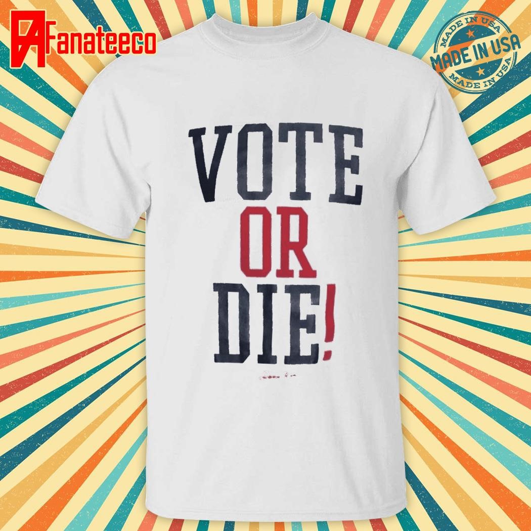 Diddy's VOTE OR DIE shirt