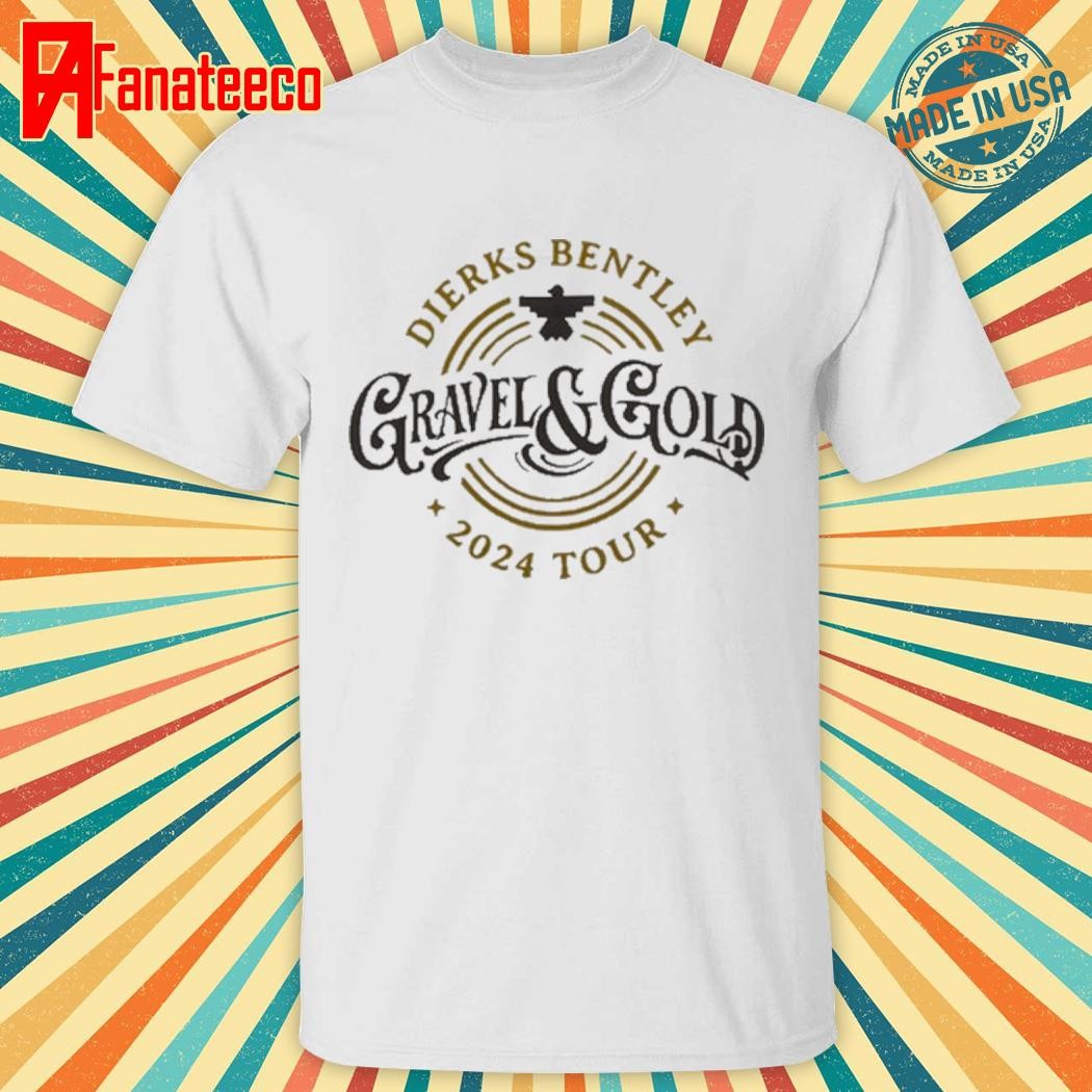 Dierks Bentley Gravel And Gold 2024 Tour Shirt