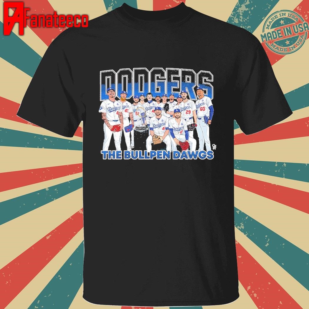 Dodgers The bullpen dawgs shirt