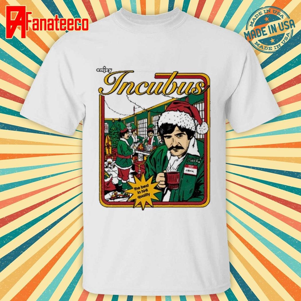 Enjoy Incubus Santa Chuck Workshop Shirt