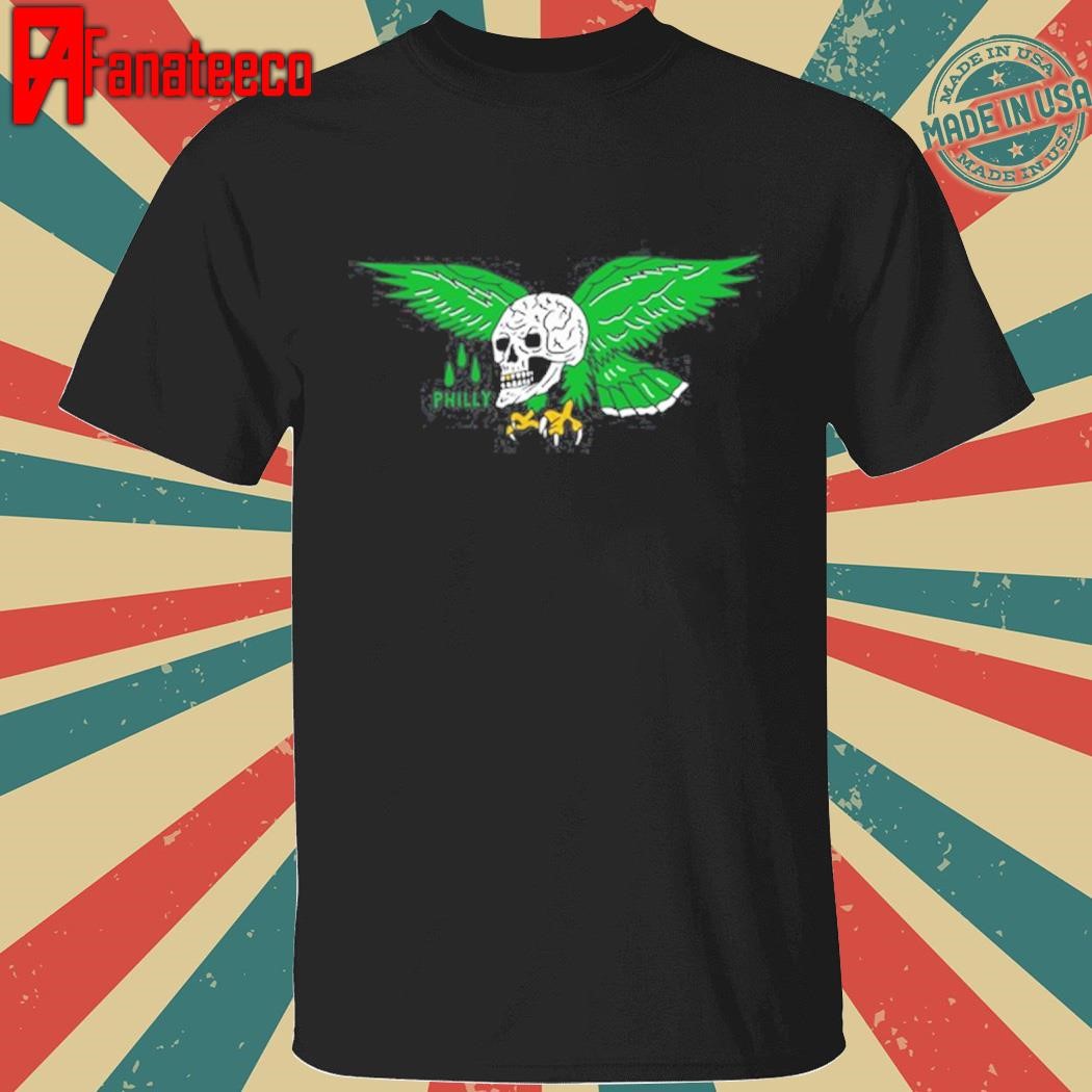 Eric Kenney Philly Eagle Skull shirt