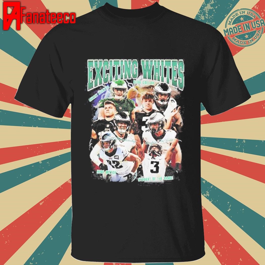 Exciting Whites Reed Blankenship & Cooper Dejean Eagles Shirt