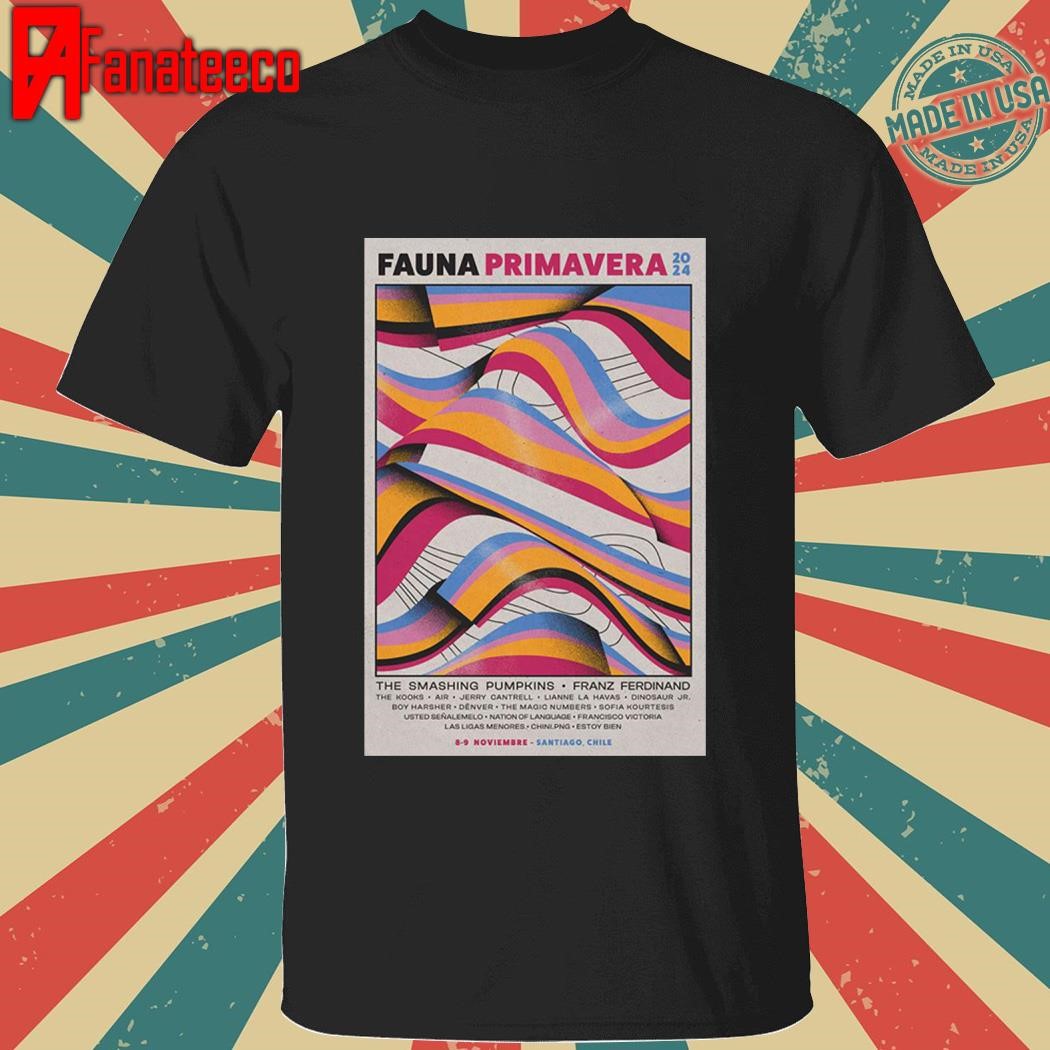 Fauna Primavera Huechuraba Chile Nov 8-9 2024 shirt