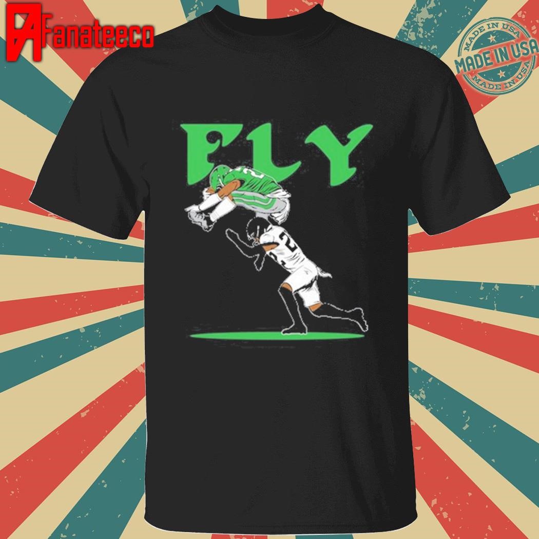 Fly Philly Saquon Barkley No-Look Hurdle T-Shirt