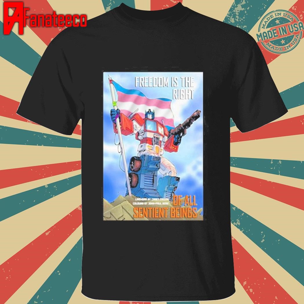 Freedom Is The Right Of All Sentient Beings shirt