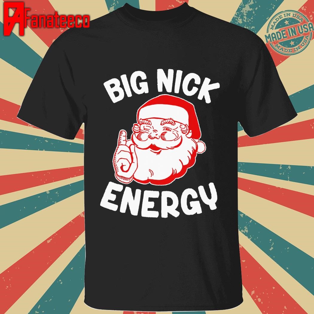 Funny Big nick Christmas energy santa naughty sweater