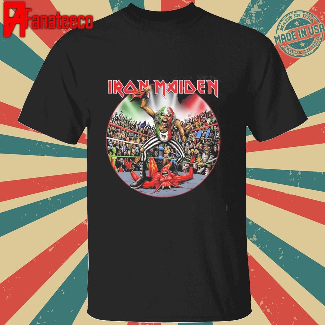 Funny Iron Maiden The Future Past 2024 World Tour GNP Seguros Stadium In Mexico Event shirt