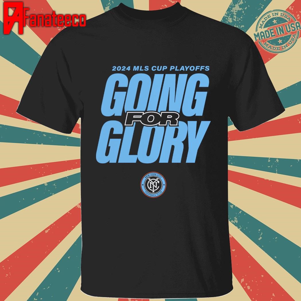 Funny New York City FC 2024 MLS Cup Playoffs T-Shirt