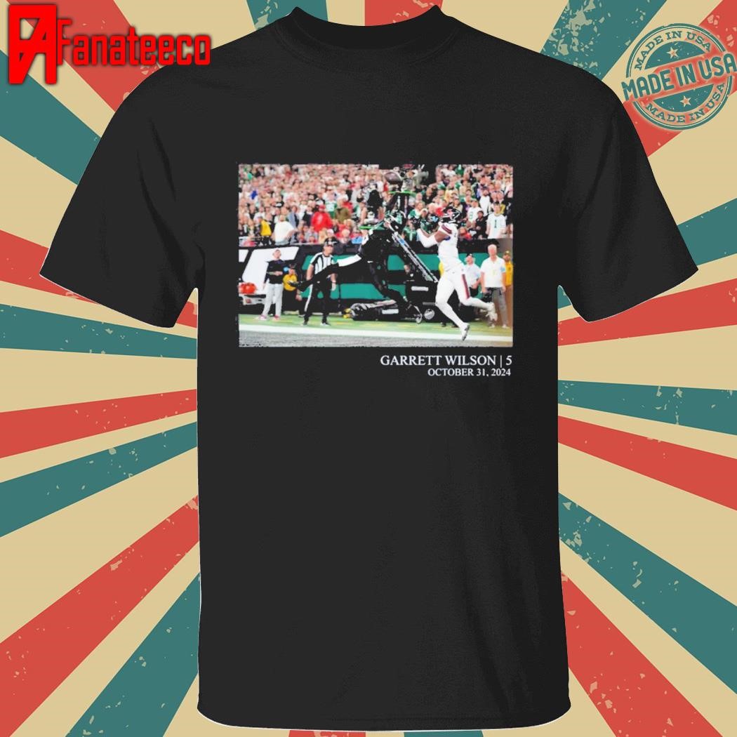 Garrett Wilson's Jumpman Catch Shirt