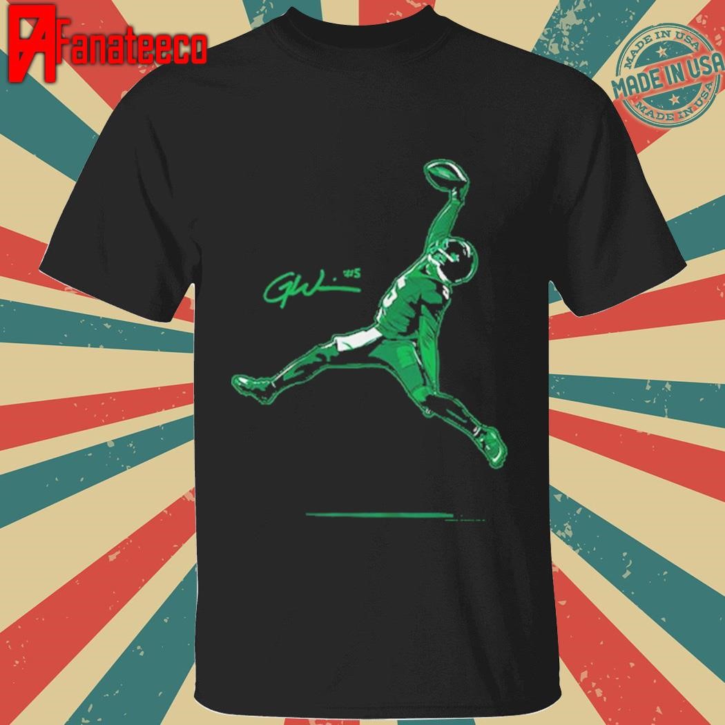 Garrett wilson one-handed air catch shirt