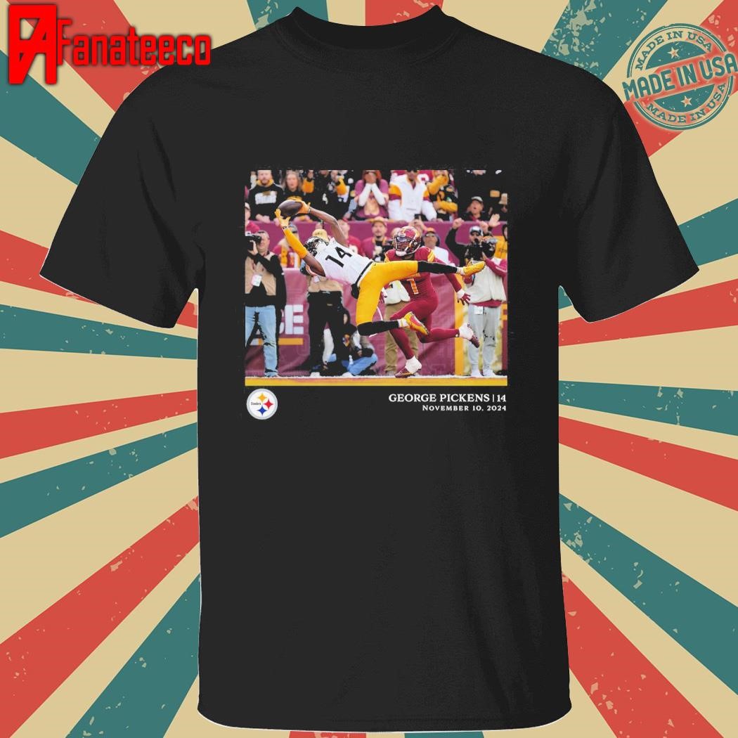 George Pickens Pittsburgh Steelers NFL Flash Features Week 10 T-Shirt