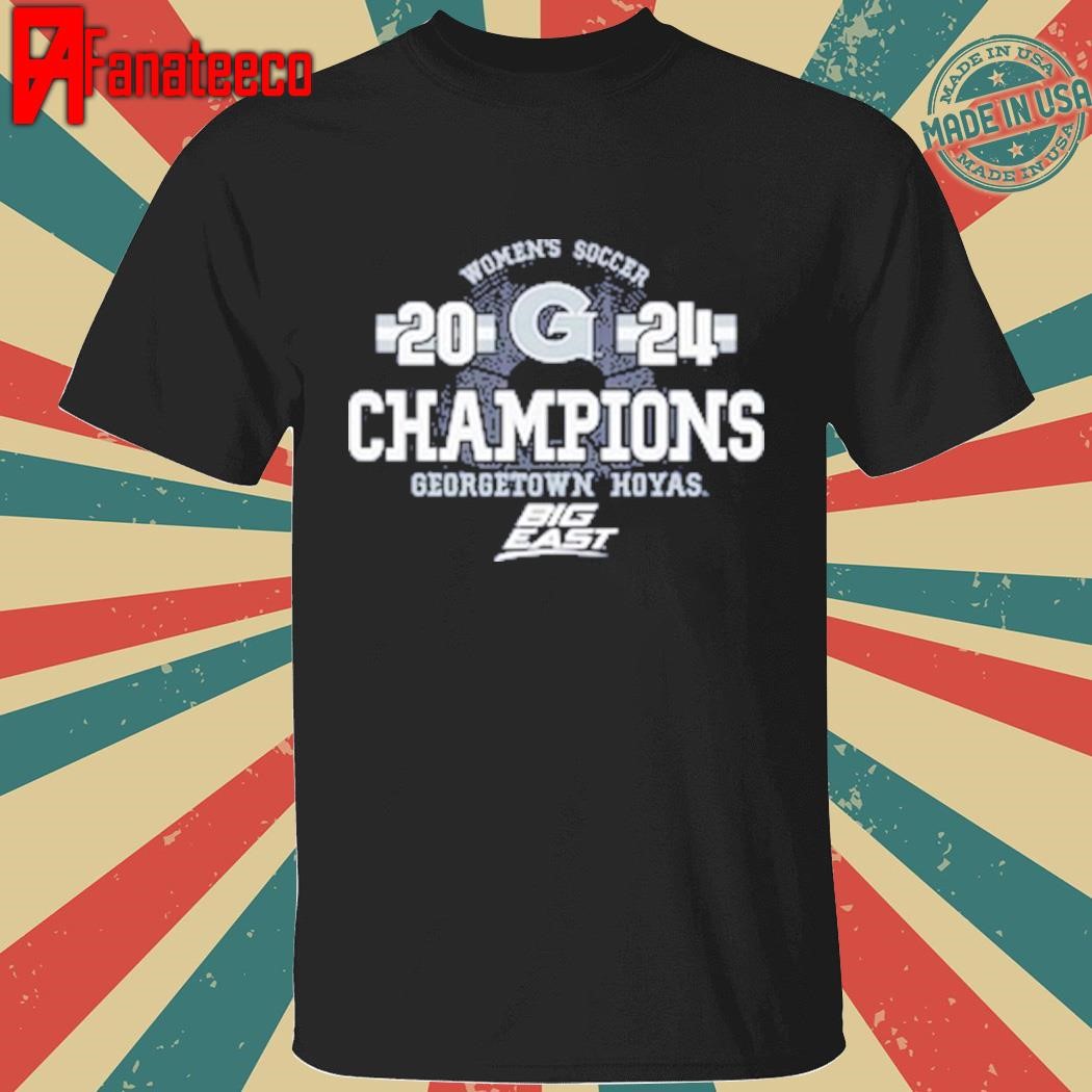 Georgetown Hoyas 2024 Big East Women’s Soccer Regular Season Champions Shirt