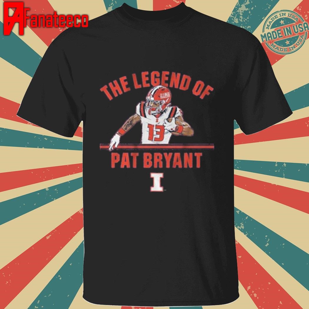 Illinois football the legend of pat bryant shirt