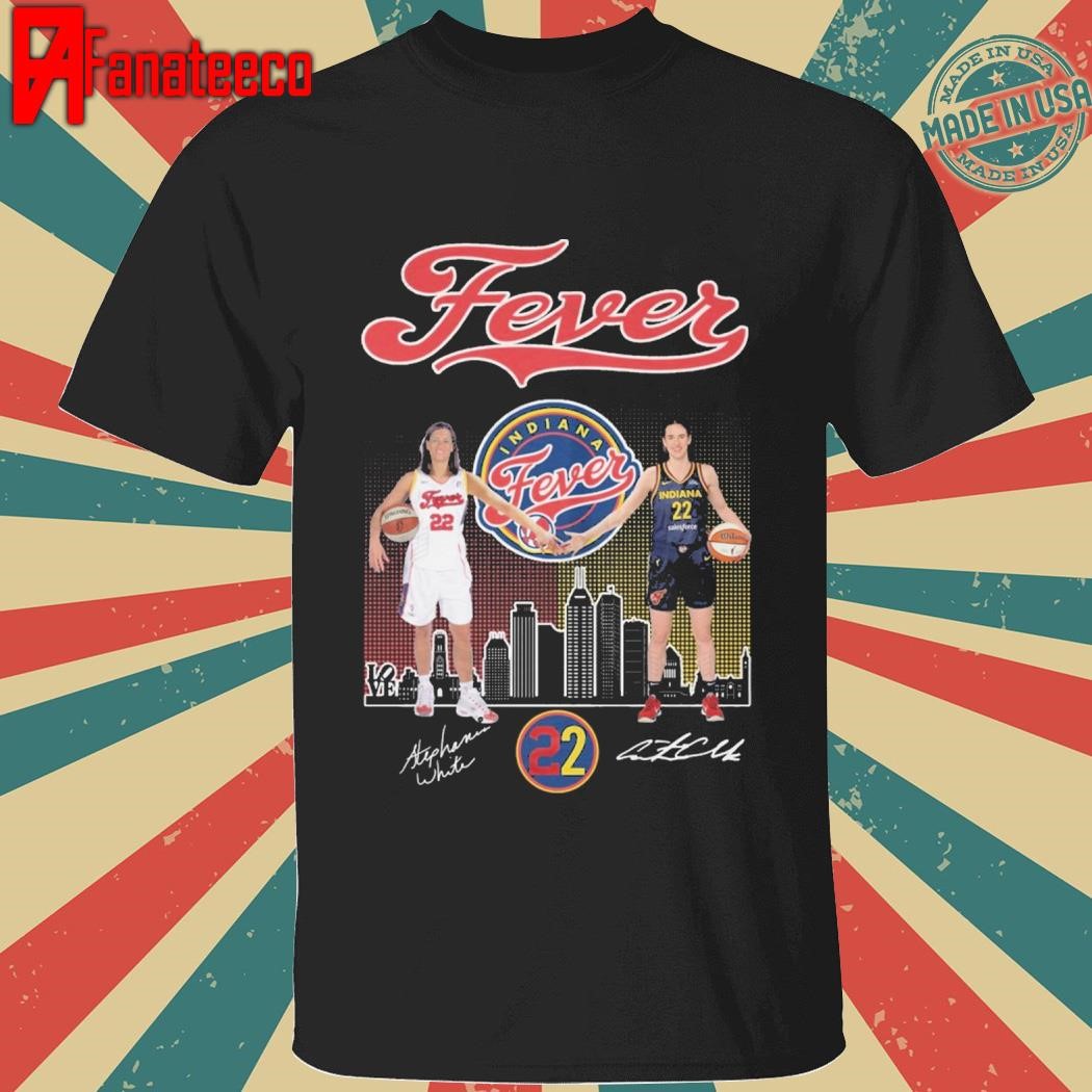 Indiana Fever Stephanie White x Caitlin Clark Signatures shirt