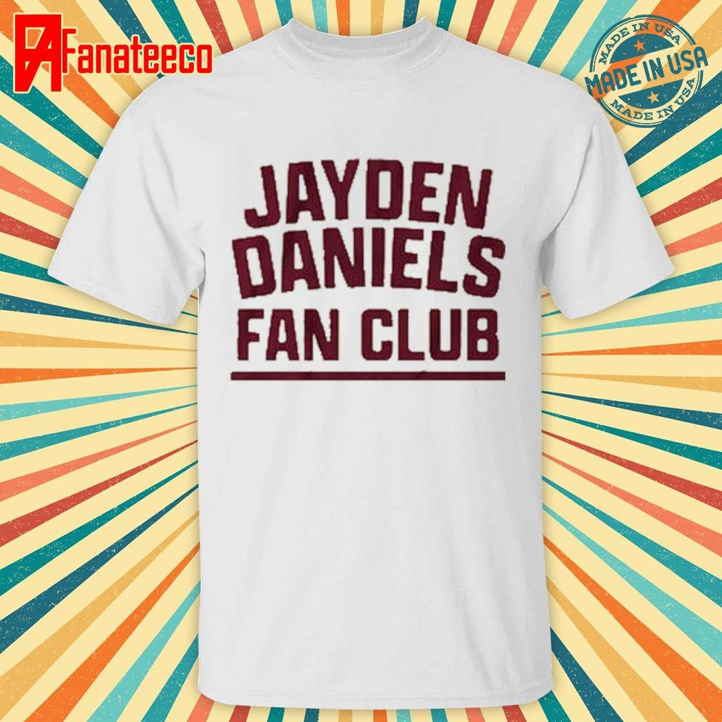 Jayden daniels fan club shirt