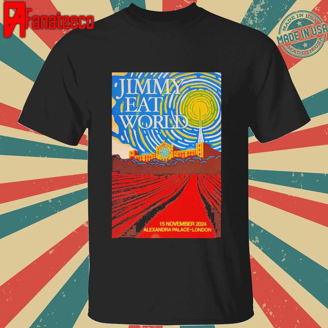 Jimmy Eat World London UK November 15 2024 shirt