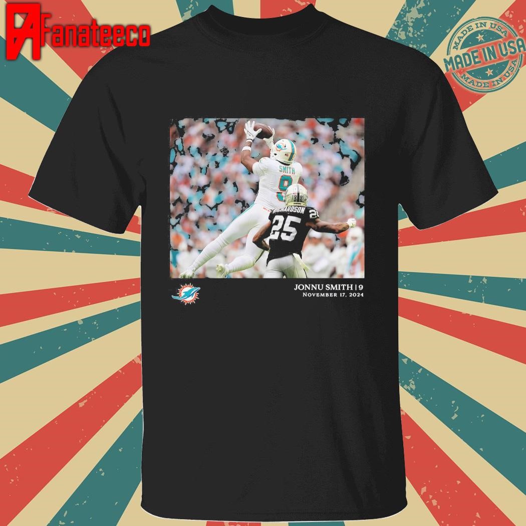 Jonnu Smith Miami Dolphins NFL Flash Features Week 11 T-Shirt