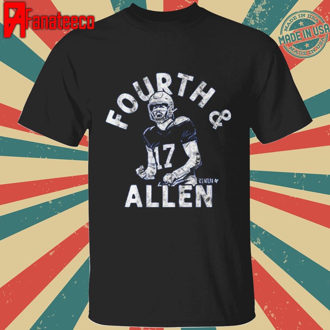 Josh allen fourth & allen shirt