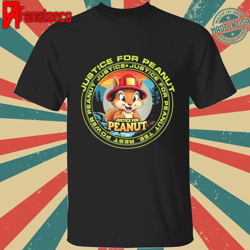 Justice For Peanut the Playful Squirrel Tee T-Shirt