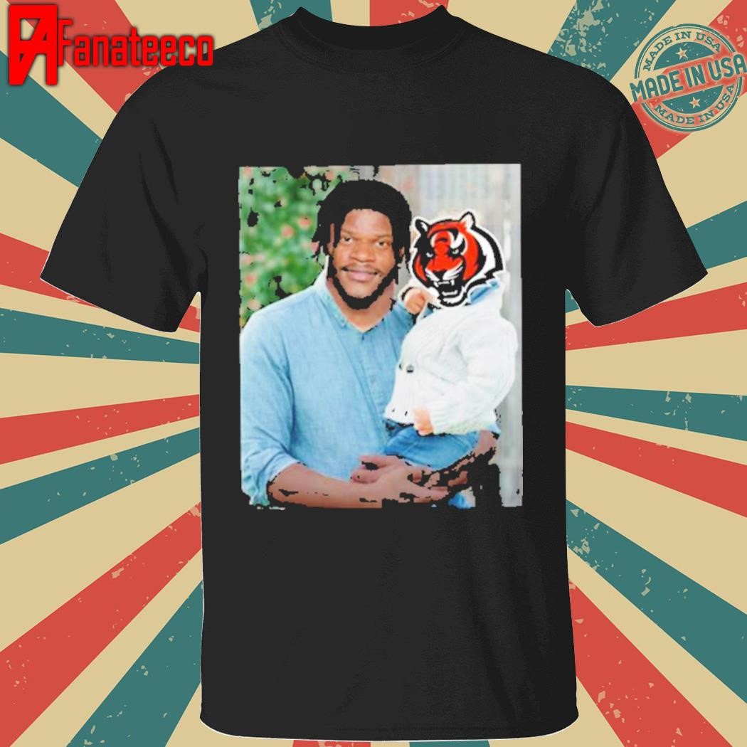 Lamar Jackson Carry Cincinnati Bengals Shirt