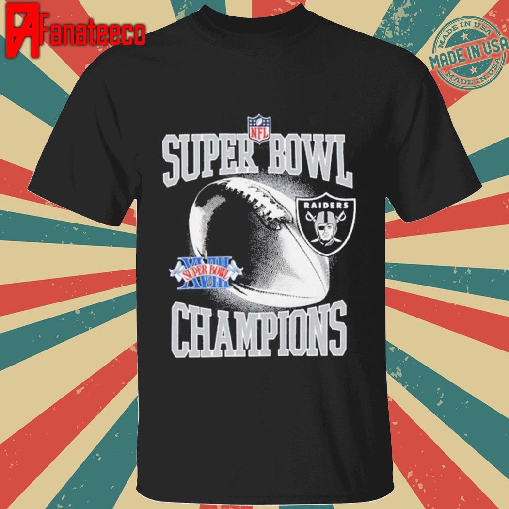 Las Vegas Raiders Hall Of NFL Champions Super Bowl XVIII shirt