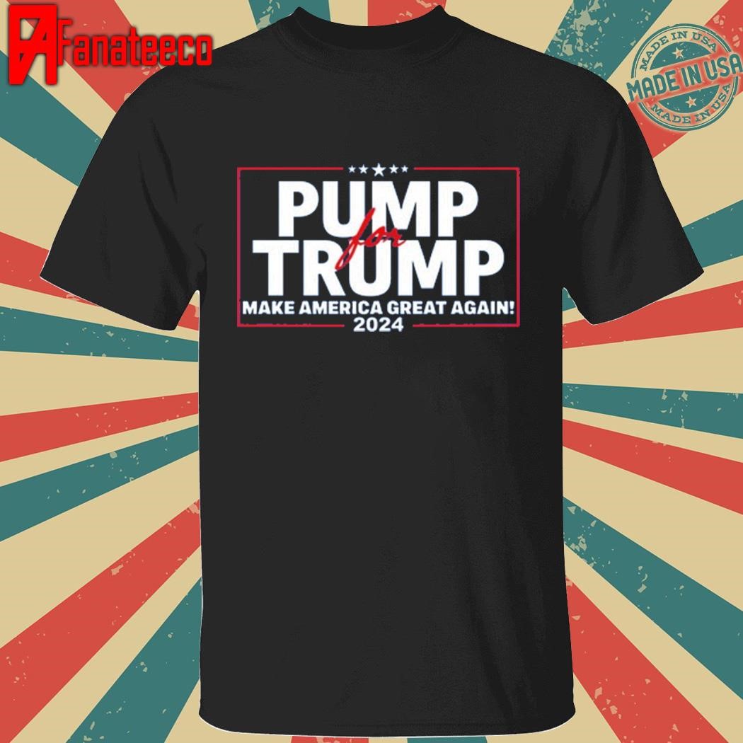 Lil Pump Wearing Pump For Trump America Great Again 2024 Shirt