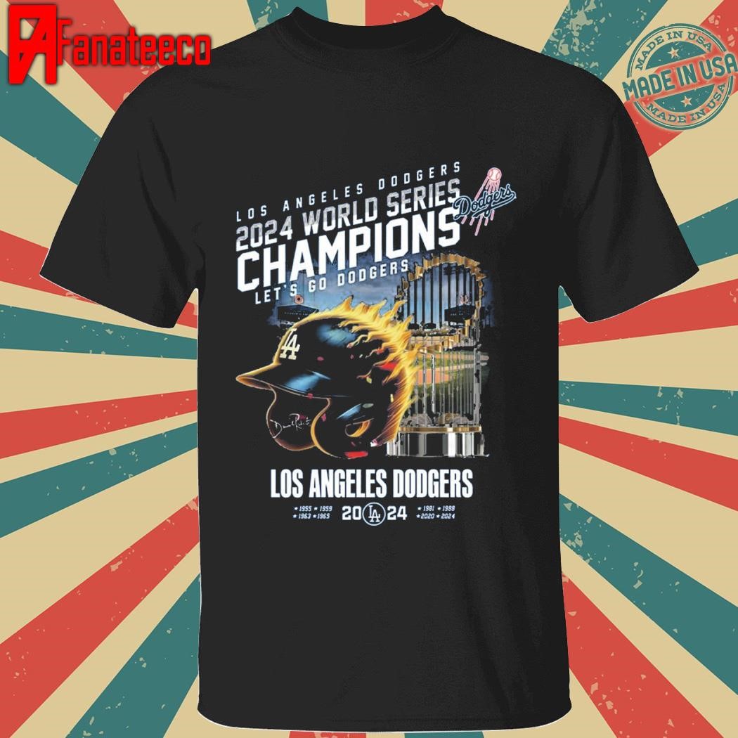 Los Angeles Dodgers 2024 World Series Champions Let's Go Dodgers Shirt