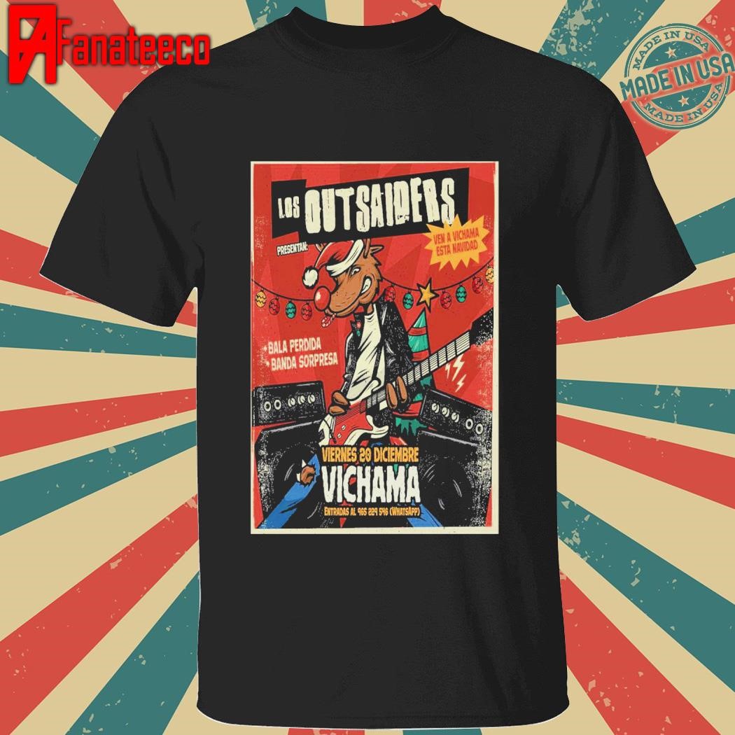 Los Outsaiders Dec 20 2024 Vichama Conciertos Lima shirt