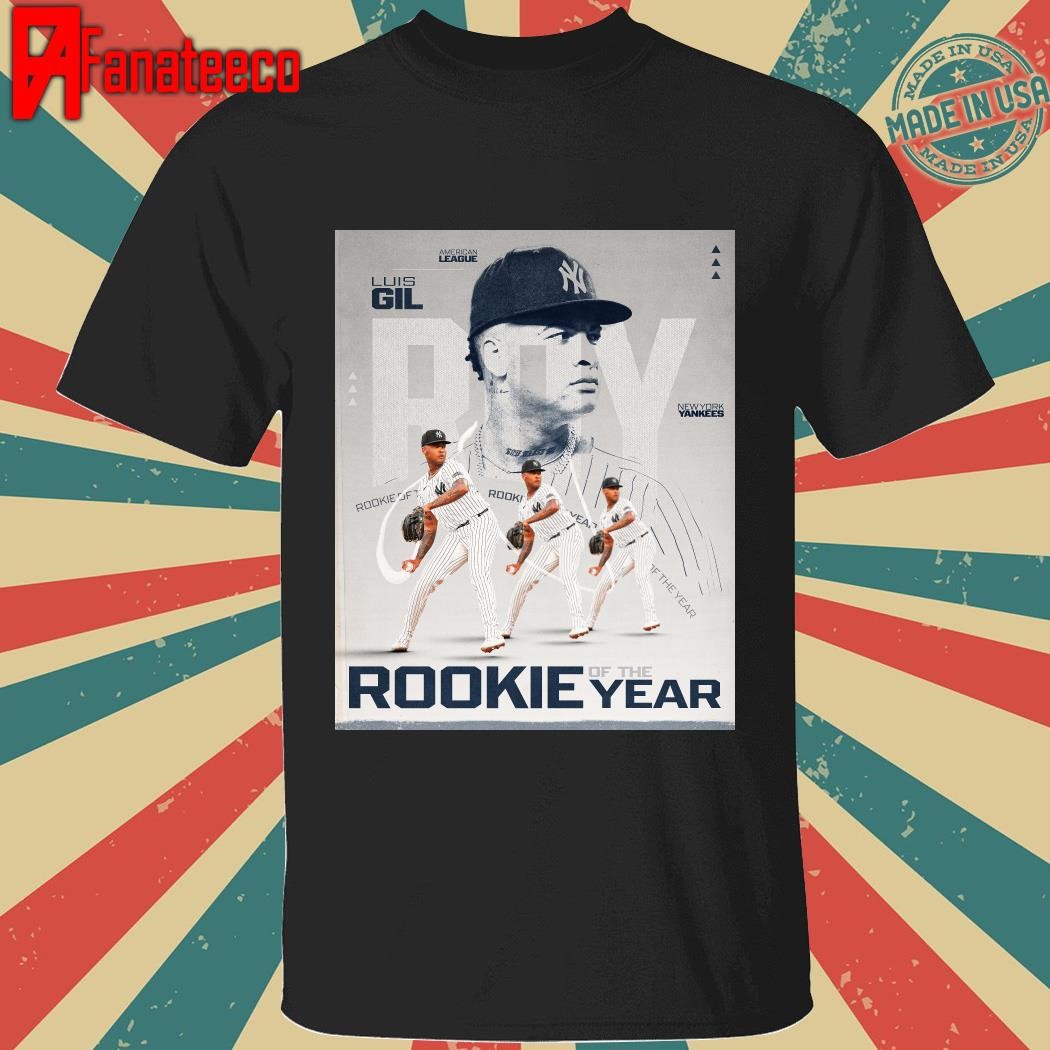 Luis Gil is your 2024 American League Jackie Robinson Rookie of the Year shirt