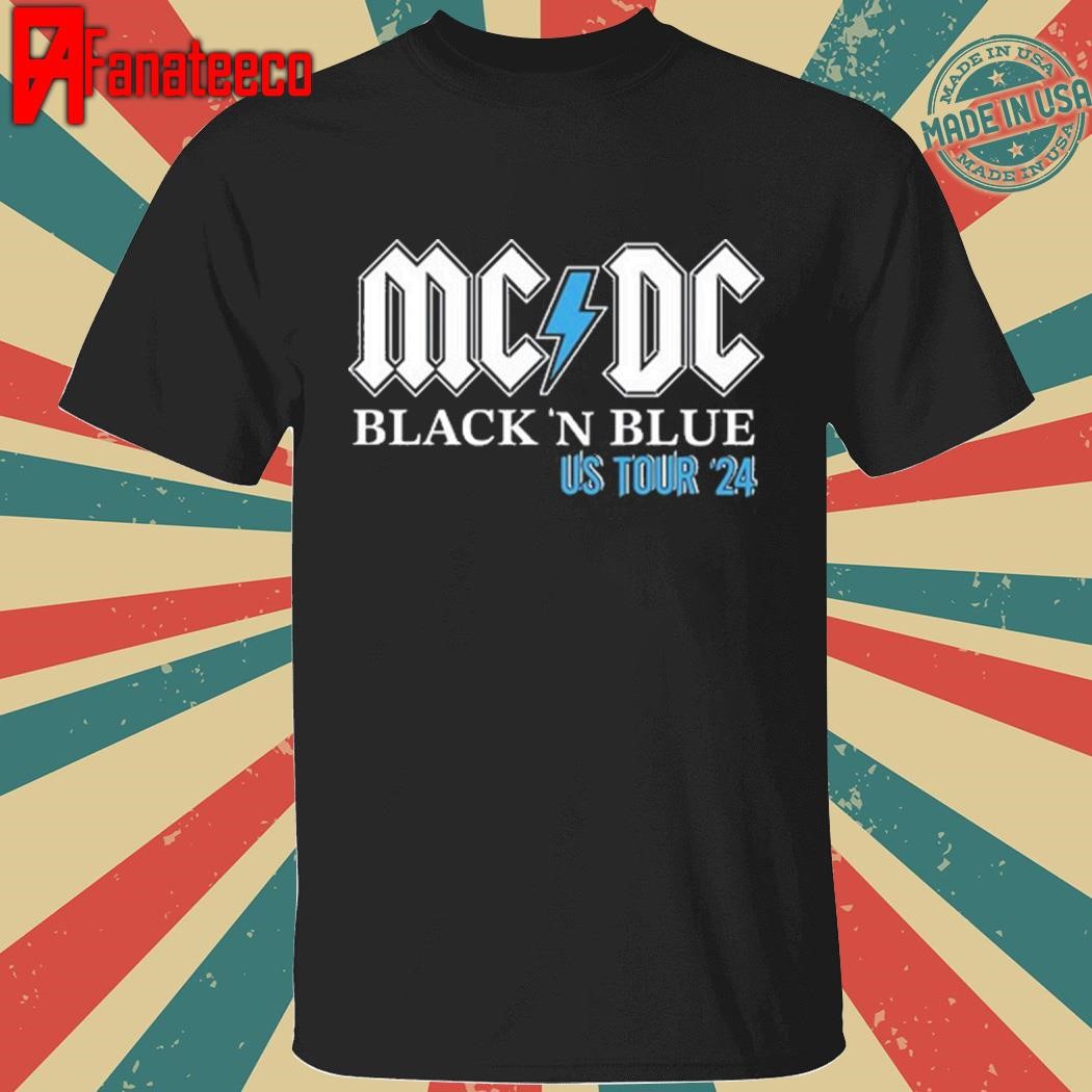 Mcdc Black 'N Blue Us Tour 24 Shirt