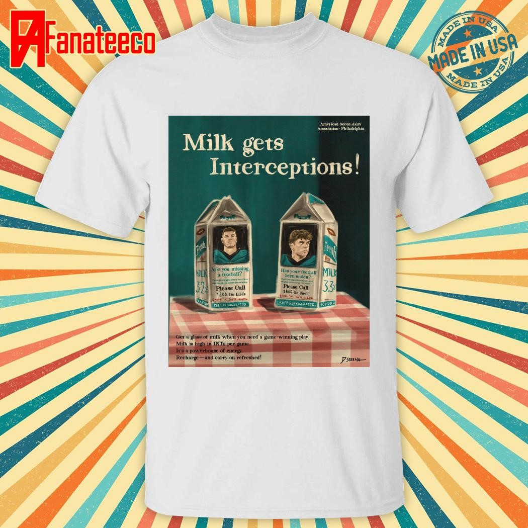 Milk Gets Interceptions shirt