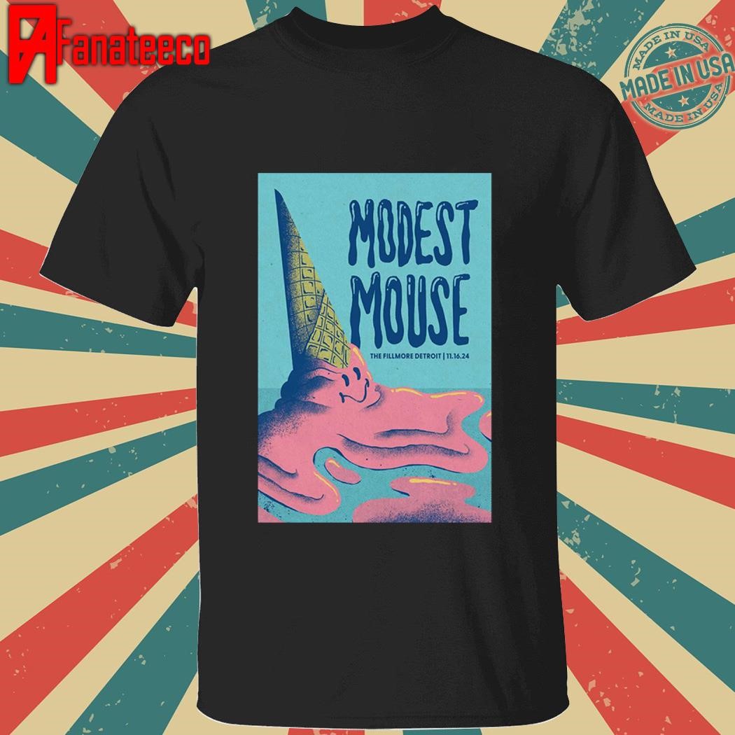 Modest Mouse In Detroit MI On Nov 16 2024 shirt