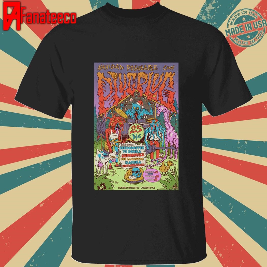 Navidad Pogueable Con Plug Plug Dec 25 2024 Vichama Conciertos Lima shirt