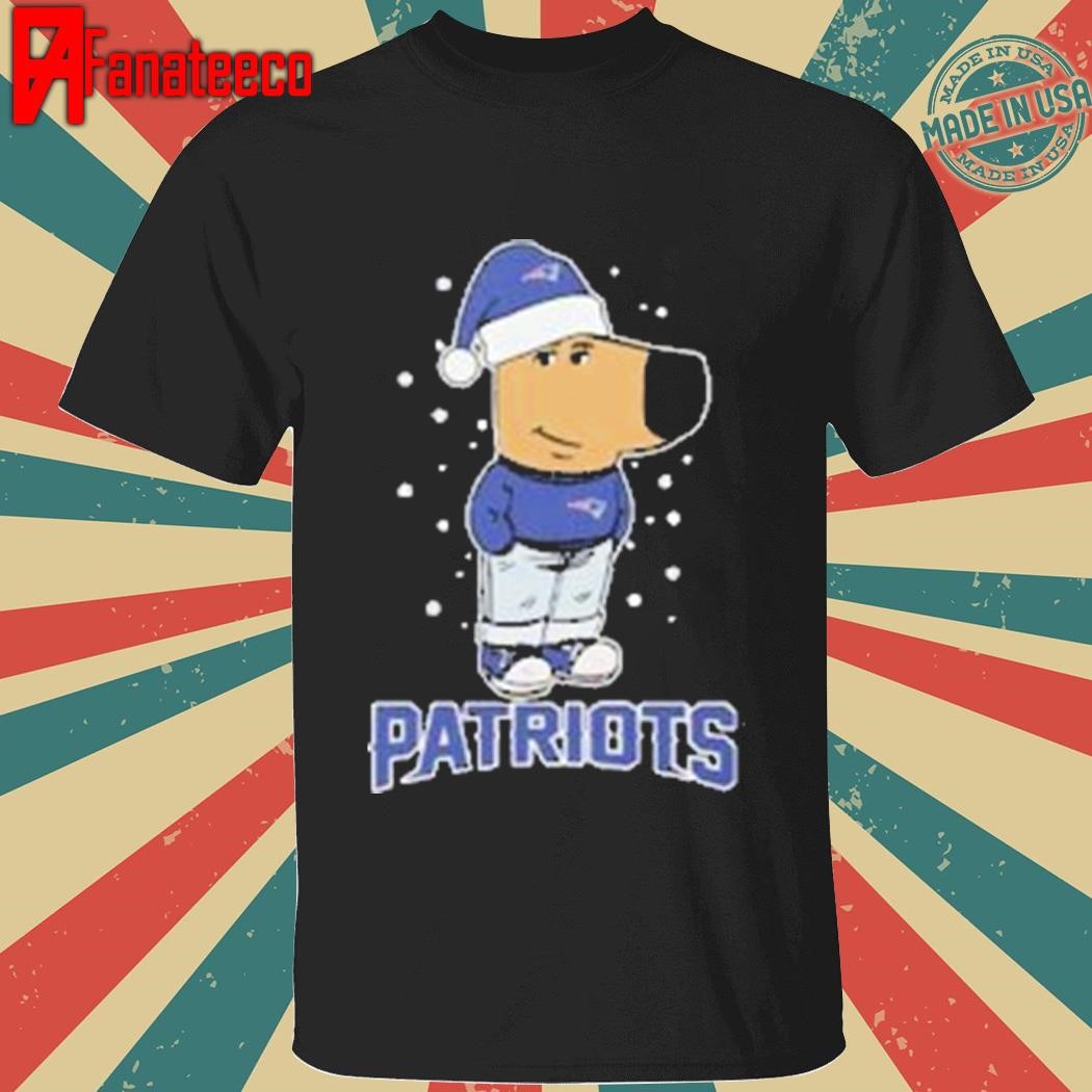 New England Patriots Chill Guy Christmas Shirt