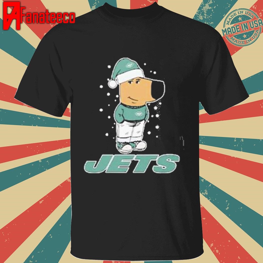 New York Jets X Chill Guy Christmas Shirt