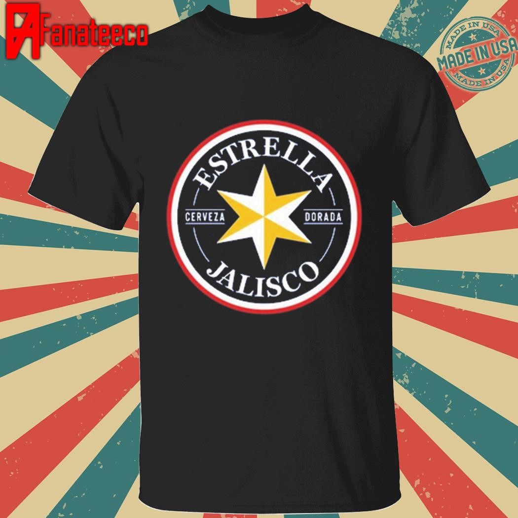 Nice Danawhite Estrella Jalisco Cerveza Dorada Logo Shirt