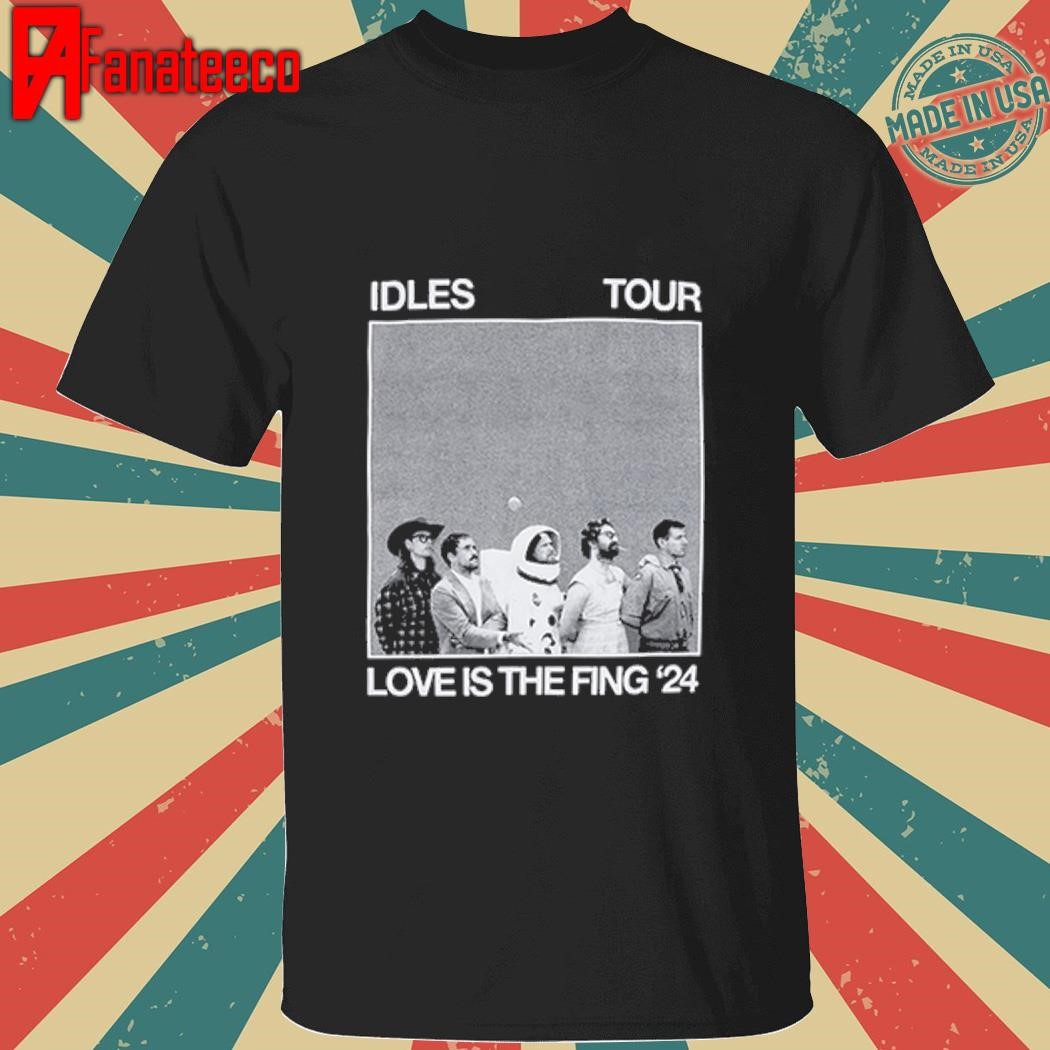 Nice Idles Love Is The Fing 2024 Tour Shirt